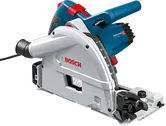 Bosch GKT 55 GCE plunge saw with depth adjustment.