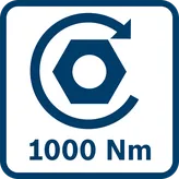 Bosch GDS 18V-1000 cordless impact wrench for heavy-duty bolting.