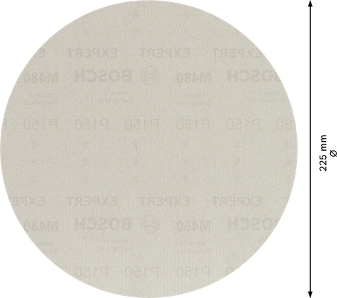 Bosch EXPERT M480 sanding net disc for drywall sanders.