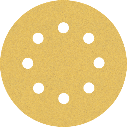 Bosch EXPERT C470 sandpaper disc 125mm 8 holes.