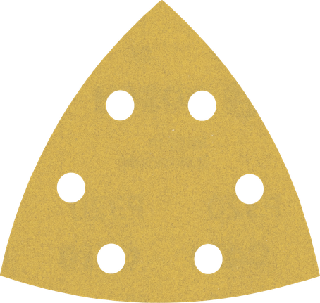 Bosch EXPERT C470 delta sandpaper 320 grit, 6 holes.