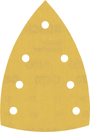 Bosch EXPERT C470 sandpaper 400 grit with 7 holes.