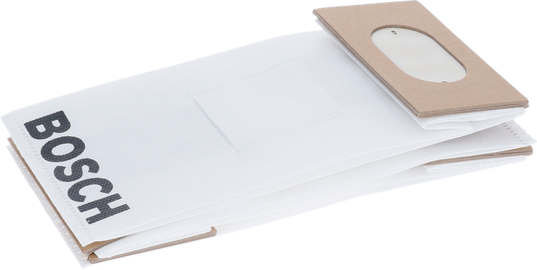 Bosch dust bag for collecting fine particles.
