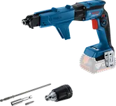 Bosch GTB 18V-45 cordless drywall screwdriver set.