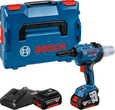 Bosch GRG 18V-16 C cordless rivet gun with case.