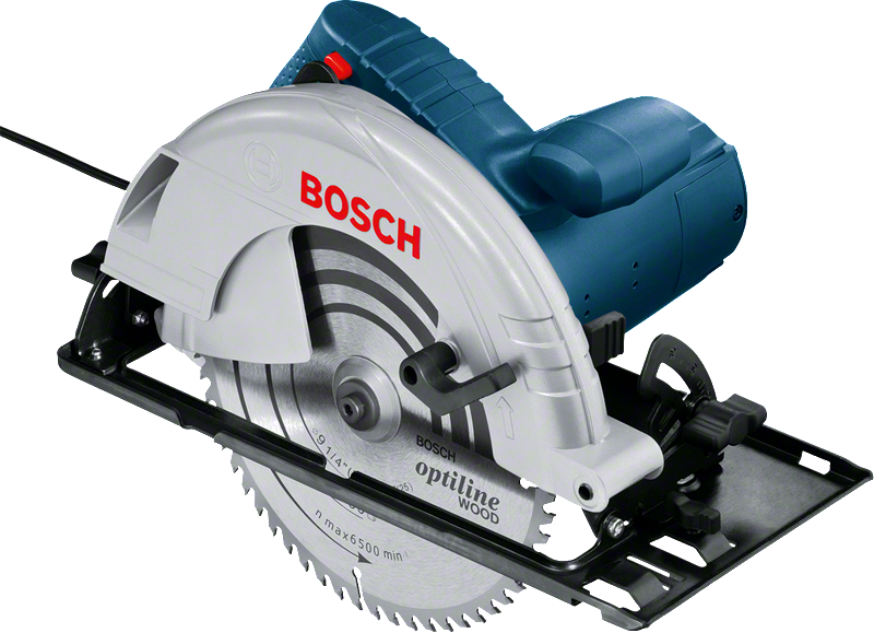 Bosch GKS 235 Turbo circular saw for wood cutting.
