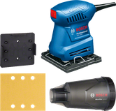 Bosch GSS 1400 orbital sander with microfilter system.