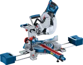 Bosch GCM 305-254 D mitre saw with sliding rail.