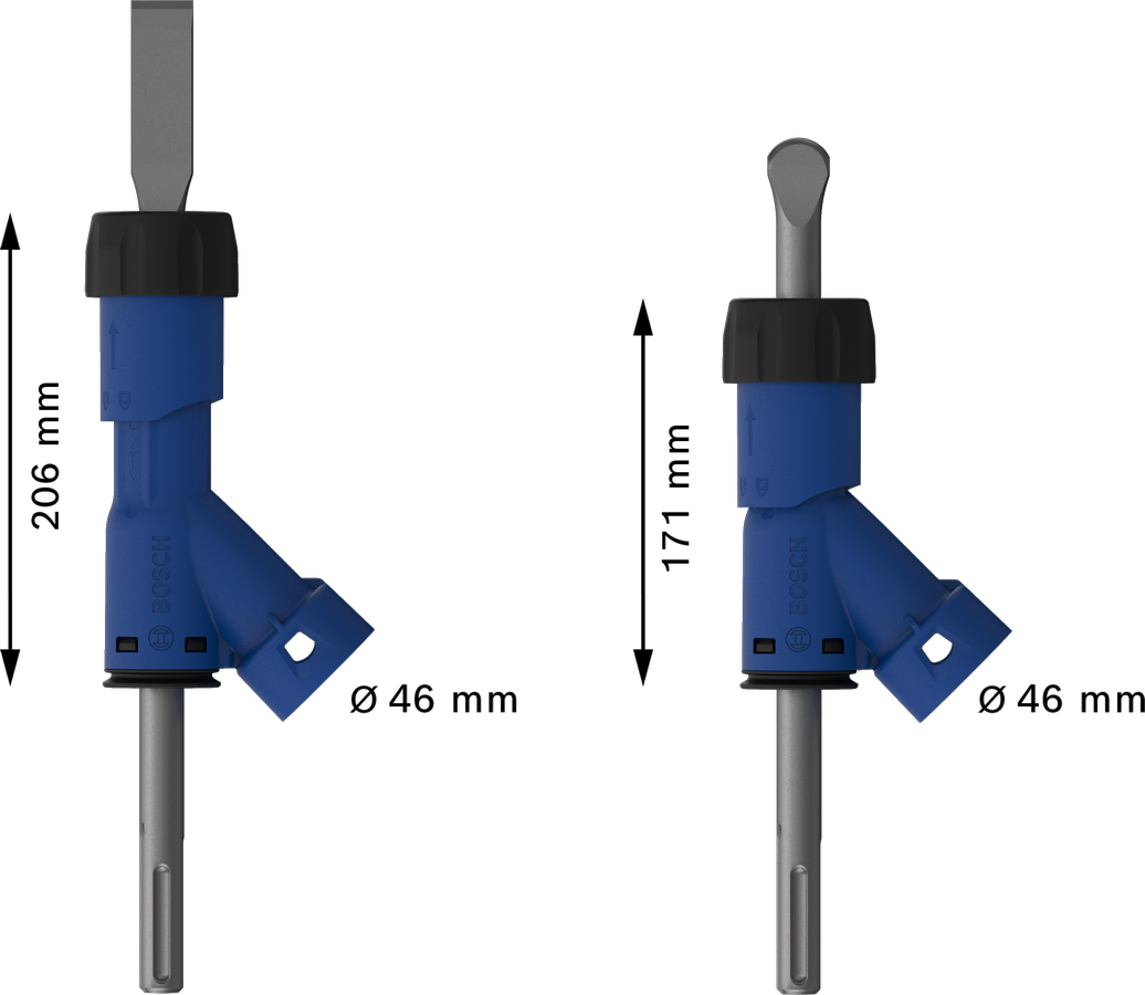 EXPERT SDS Clean for Chiselling Set