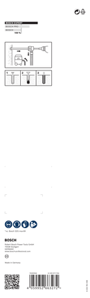 EXPERT SDS Clean max-8X Hammer Drill Bit Set 25 x 400 x 650 Bosch EXPERT SDS Clean max-8X hammer drill bit set 25×400×650.