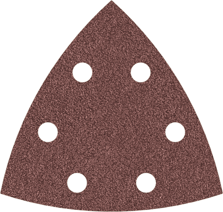 PRO F460 Sanding Sheet, 93 x 93 mm, G40, 5 pcs Bosch PRO F460 sanding sheet 93x93 mm G40 with 6 holes.