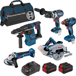 Bosch 18V Brushless 5 Piece ProCORE18V 8.0Ah Combo Kit.