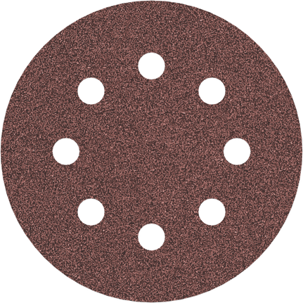 Bosch PRO E466 sanding disc 125 mm G80 with 8 holes.