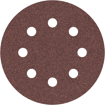 Bosch PRO E466 Sanding Disc 125 mm G120 with 8 holes.