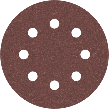 Bosch PRO E466 sanding disc 125 mm G240 with 8 holes.
