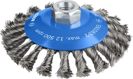 Bosch PRO Metal heavy Bevel Brush 115 mm for metal.