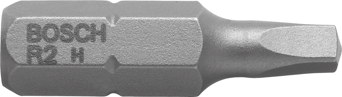 Bosch PZ2 screwdriver bit for power drills.