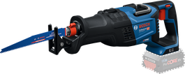 Bosch GSA 18V-32-2 reciprocating saw with 8Ah ProCORE battery.