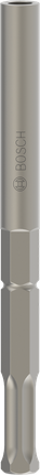 Bosch PRO HEX 22 Earth Rod Driver hexagon shank.