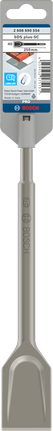 Bosch PRO SDS plus-5C spade chisel 40×250mm.