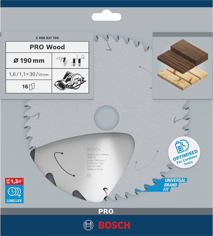 PRO Wood cordless