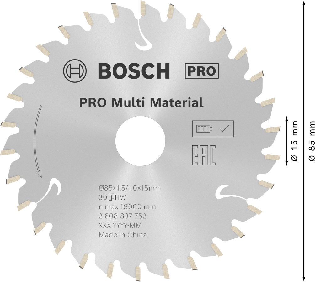 PRO Multi Material cordless