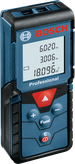 Bosch GLM 40 laser measure, digital distance and area tool.