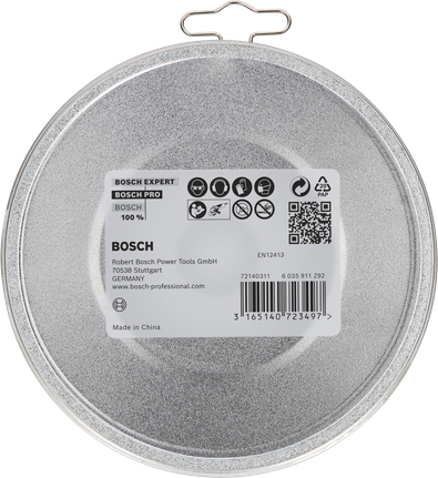 PRO Stainless Steel and Metal Cutting Disc, 105 x 1 x 16 mm Bosch PRO stainless steel cutting disc 105 x 1 x 16 mm.