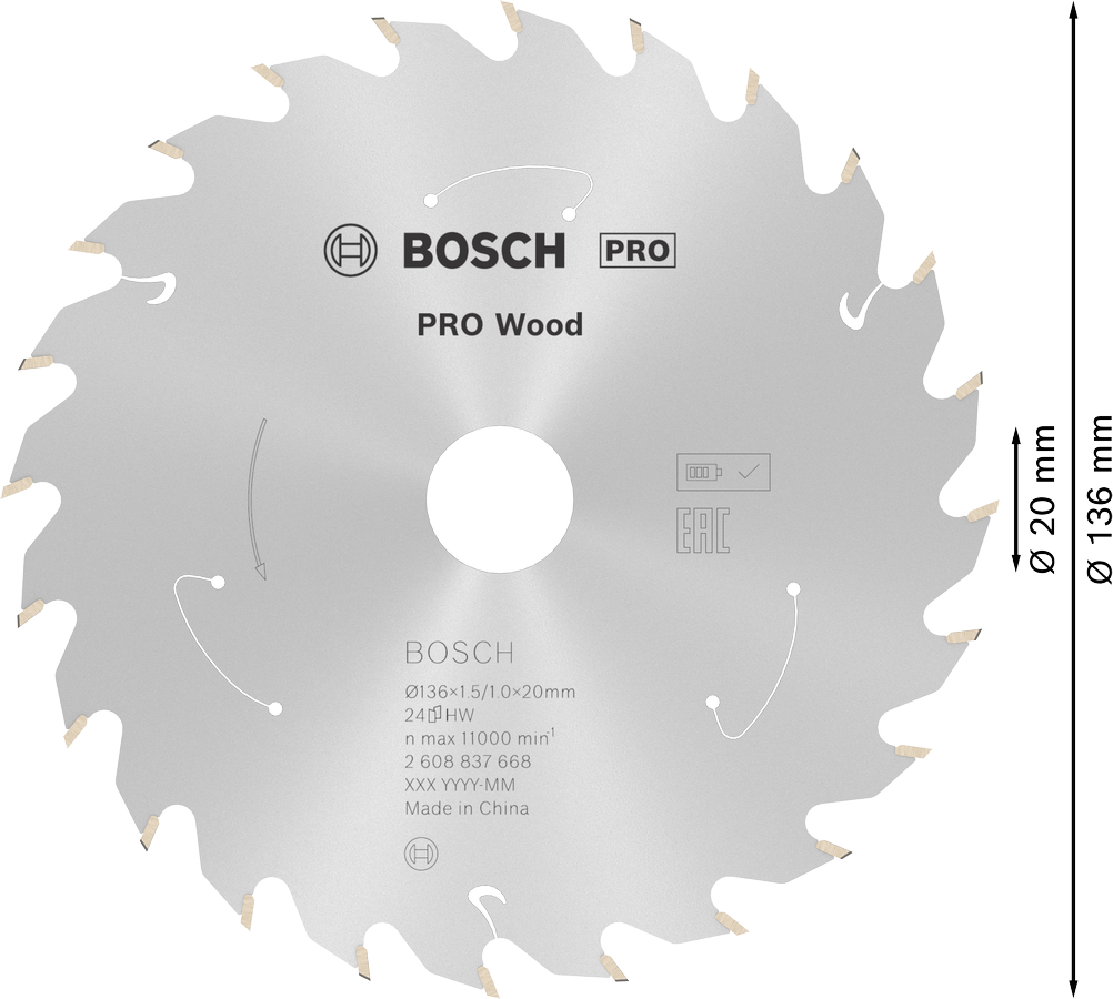 PRO Wood cordless
