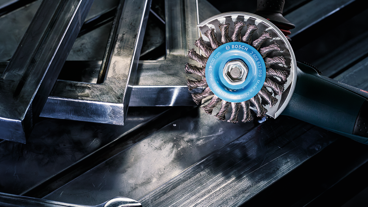 PRO Stainless Steel clean Wire Wheel - Bosch Professional