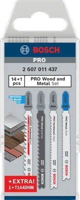 PRO Wood and Metal Set Bosch PRO Wood and Metal Set 15 pcs.