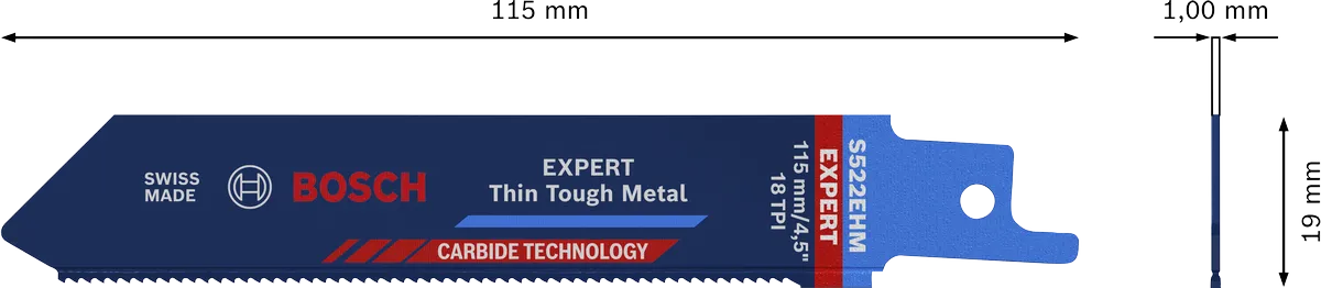 EXPERT Thin Tough Metal S522EHM