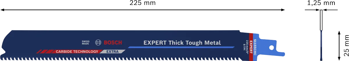 EXPERT Thick Tough Metal S1155CHC