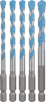 Bosch EXPERT HEX-9 Multi Construction Drill Bit Set, 5 pcs.