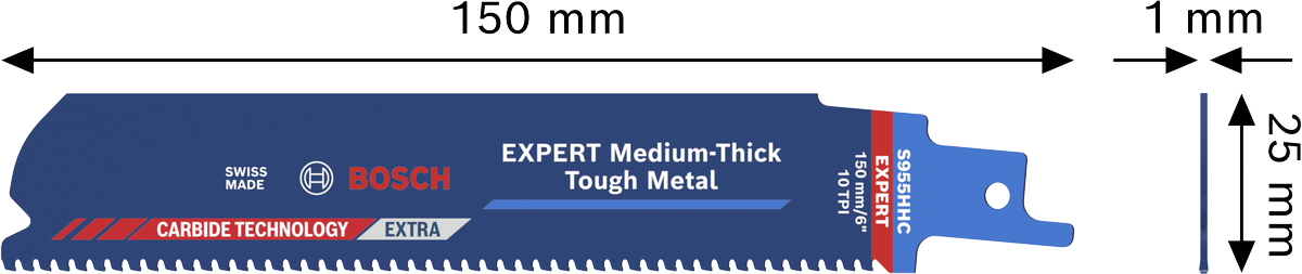 EXPERT Medium-Thick Tough Metal S955HHC