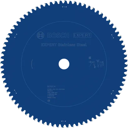 Bosch EXPERT Stainless Steel Circular Saw Blade, 80 teeth.