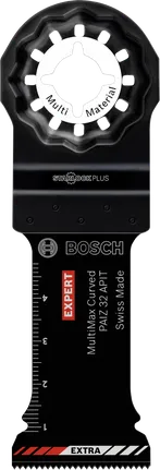 EXPERT MultiMax PAIZ 32 APIT Multitool Blade 32 mm 10-pc Bosch EXPERT MultiMax PAIZ 32 APIT carbide multitool blade.