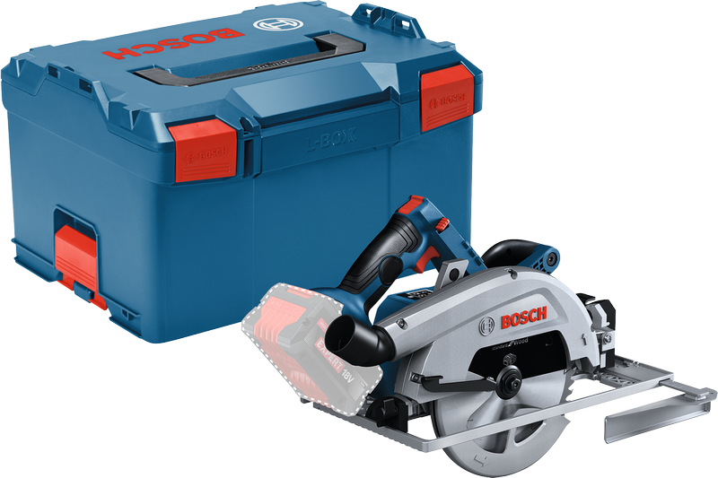 Bosch cordless circular saw with L-Boxx.