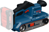 Bosch GBS18V-75 belt sander with 18V battery slot.
