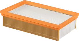 Bosch flat-pleated HEPA filter H-Class PTFE.