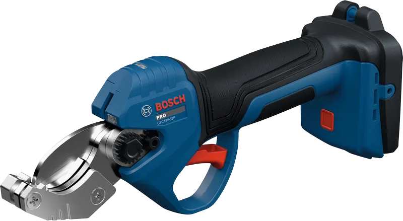 Bosch GPC18V-32P cordless cutting grinder.