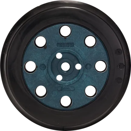 Bosch sanding pad hard 125 mm with 8 holes.