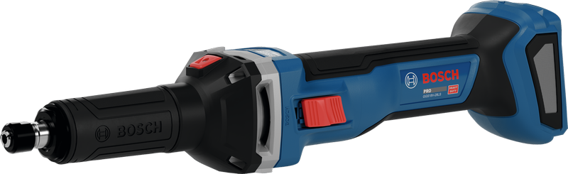 Bosch GGS18V-28LS cordless straight grinder.