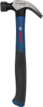 Bosch claw hammer 16 oz curved with carbon steel head.