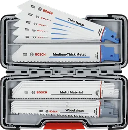 Bosch Variety Reciprocating Saw Blade Set 20 pcs in case.