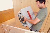 Carrying GTS 10 J table saw.