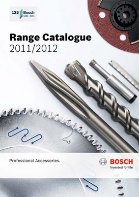 Segment Catalogues Entertainment Service Bosch Accessories