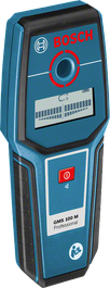 كاشف Bosch GMS 100 M، أقصى عمق للكشف 100 ملم.