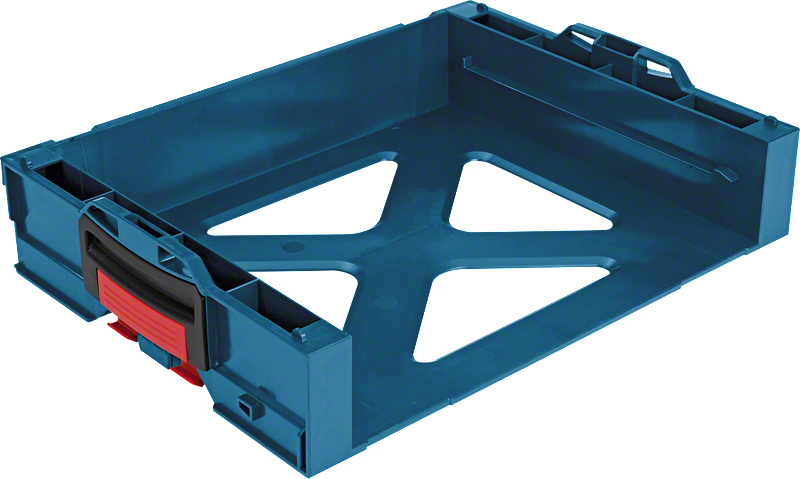 رف Bosch L-Boxx لتخزين الأدوات المعيارية.