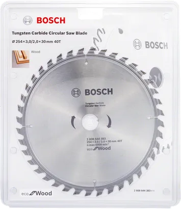 شفرة منشار Bosch الدائرية صديقة للبيئة.